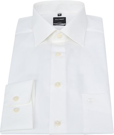 OLYMP Luxor Skjorte Off-White Modern Fit