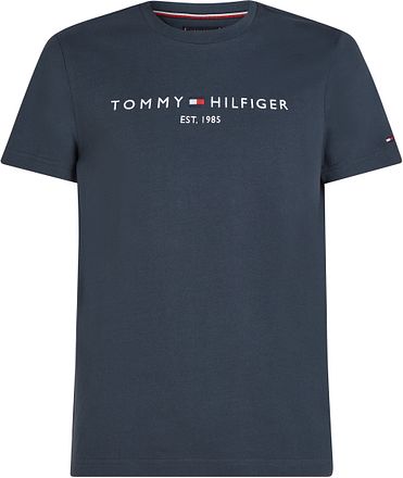Tommy Hilfiger T-shirt Logotyp Militär Denim