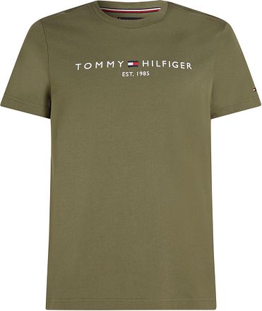 Tommy Hilfiger T-skjorte med Logo Olivengrønn