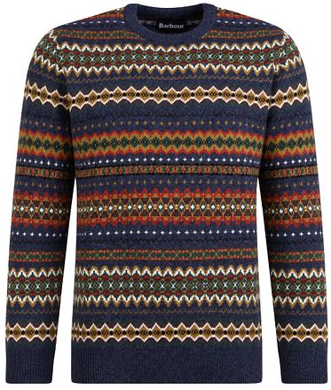 Barbour Tröja i Fair Isle-mönster
