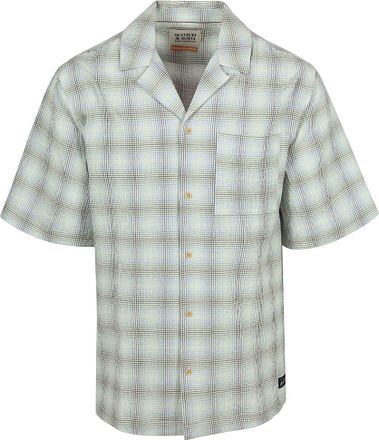 Scotch and Soda Shortsleeve Shirt Seersucker Checks Multicolor
