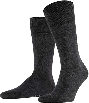 FALKE Happy Socks 2-Pack Antrasitt Melange