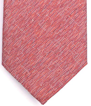 K81-1 100% Silk Tie Red Delav