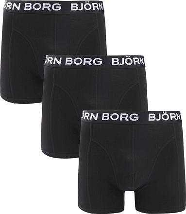 Björn Borg Boxers Cotton Stretch 3er Pack Schwarz