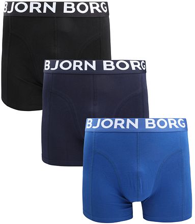 Bjorn Borg Boxers 3Pack Blue