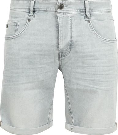 PME Legend Short en Jean Carior Bleu Gris