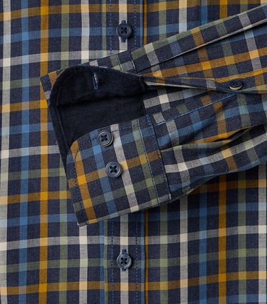 CASAMODA Chemise Marine A Carreaux