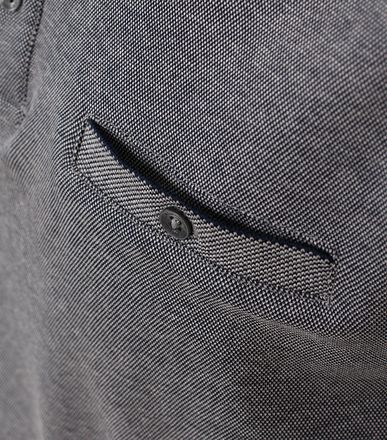 CASAMODA Poloshirt Long Sleeves Grey