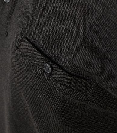 CASAMODA Polo Long Sleeves Anthracite