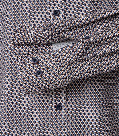 CASAMODA Chemise Impression Bleu