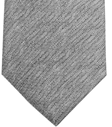 Krawatte Seide Grau K82-1