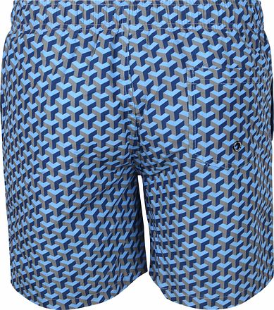 Suitable Swimshort Print Navy
