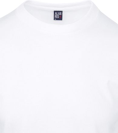 Alan Red T-Shirt Virginia Extra Long (2pack)
