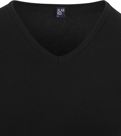 Alan Red Oklahoma T-Shirt Stretch Black (2-Pack)