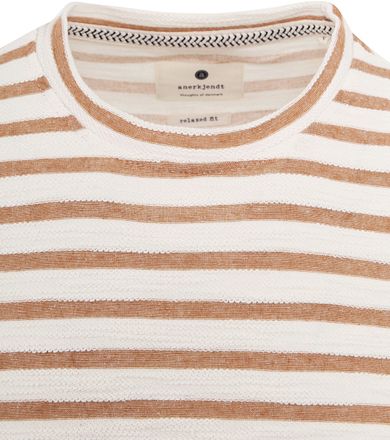 Anerkjendt Kikki T-skjorte Oransje Stripet
