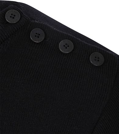 Armor-Lux Paimpol Genser Ull Striper Marineblå