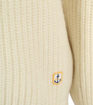 Armor-Lux Half Zip Tröja i Ekologisk Ull