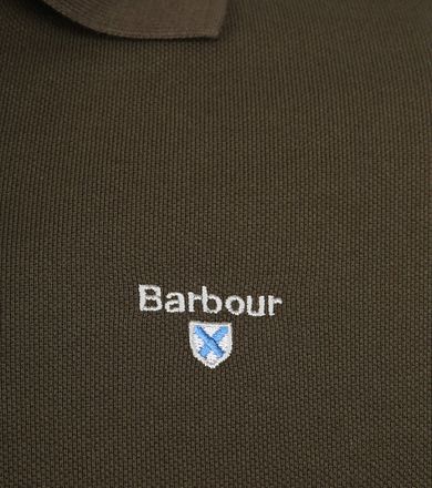 Barbour Basic Poloshirt Armee
