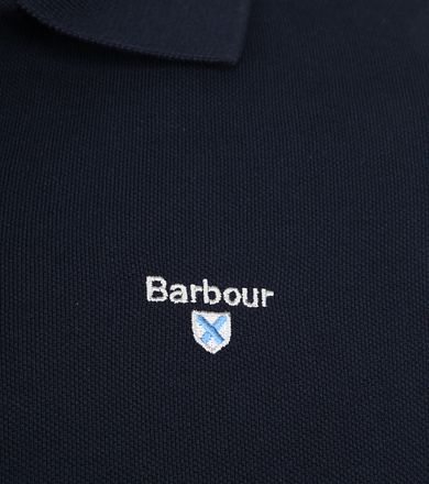 Barbour Basic Poloshirt Dunkelblau