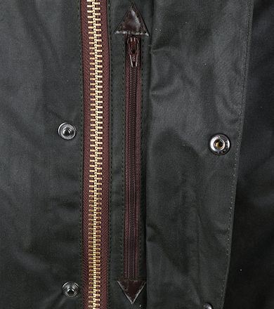 Barbour Beaufort Voksjakke Grøn