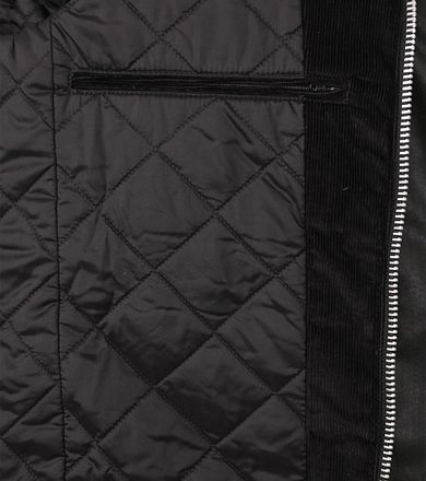 Barbour Corbridge Voksfrakke i Sort