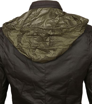 Barbour Corbridge Voksjakke Olivengrøn
