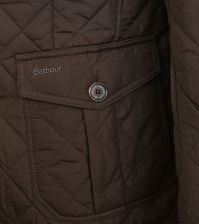 Barbour Steppjacke Lutz Braun