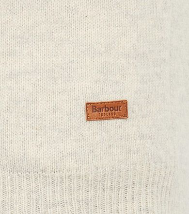 Barbour Mocker Tröja Merinoull Ljusbeige