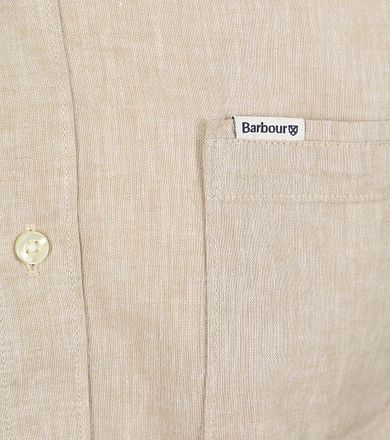 Barbour Shirt Laggon Nelson Tailored Stone Beige