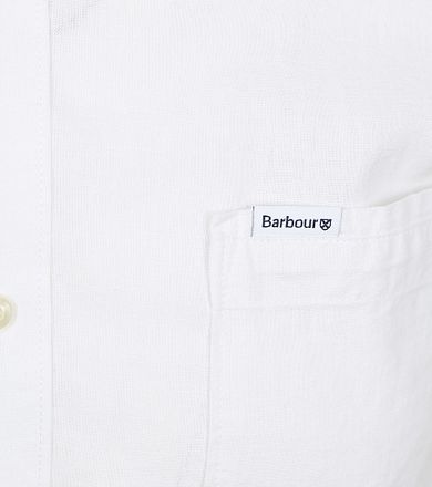 Barbour Shirt Nelson Tailored White