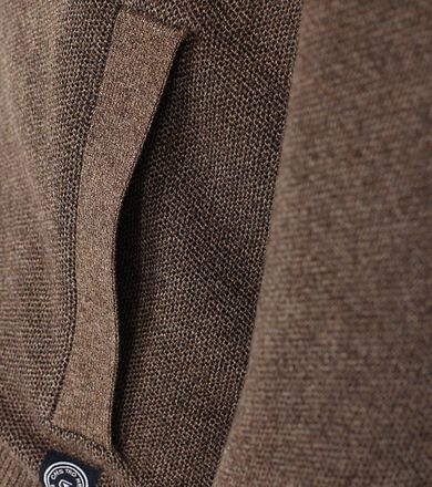CASAMODA Zip Pullover Beige