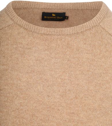 Steppin' Out Genser Beige Lammeull