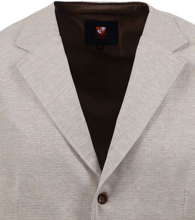 Suitable vest tartan sand