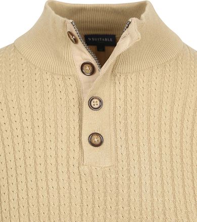 Suitable Pullover Camock Beige