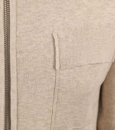 Blue Industry Vest Brystlomme Beige