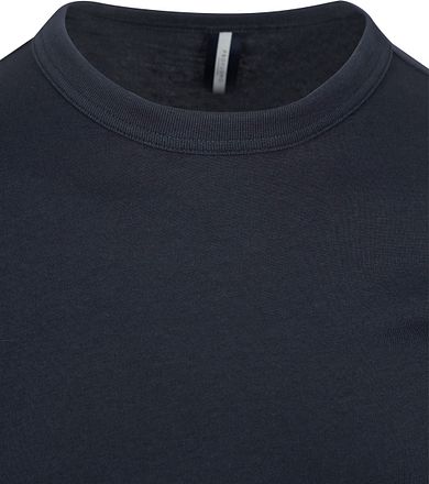 Profuomo Långärmad T-shirt Marinblå