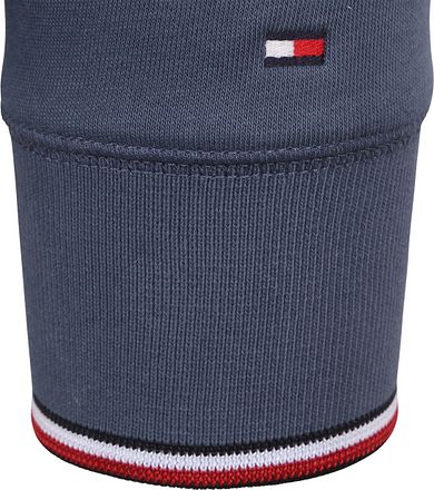 Tommy Hilfiger Tröja Logga med Kontrastkant Mörkblå
