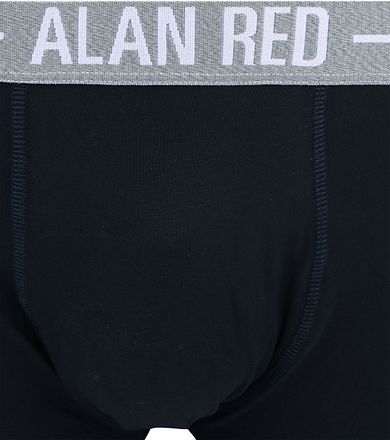 Alan Red boxershorts marineblå 2-pak