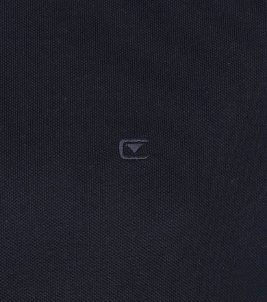 CASAMODA poloshirt stretch mørkeblå