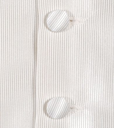 Gilet de Mariage Twill Ecru