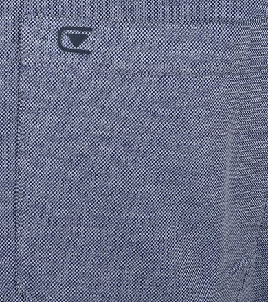 CASAMODA Poloshirt Dunkelblau Design