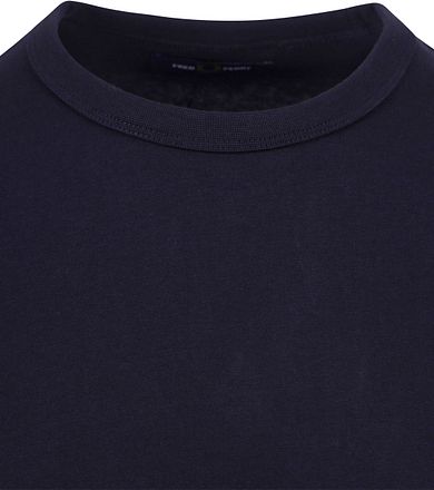 Fred Perry Ringer T-Shirt Dunkelblau