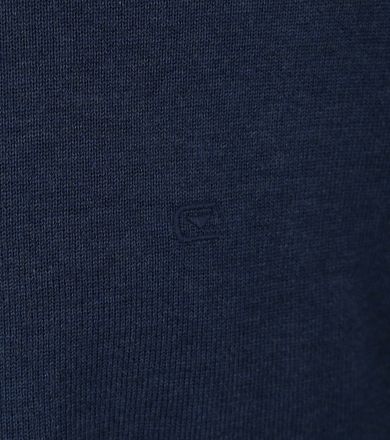 CASAMODA Cardigan Zippé Bleu Marine