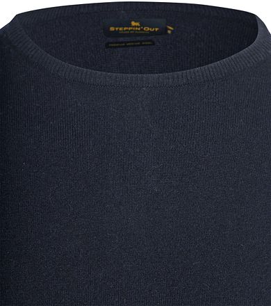 Steppin' Out Pull Cachemire Marine