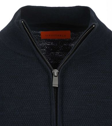 Suitable Structure Half Zip Pullover Navy