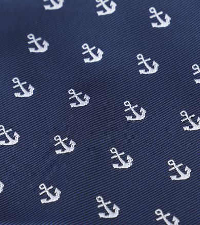 Suitable Necktie Anchor Navy