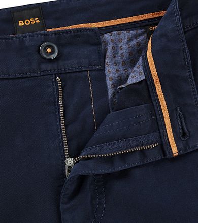 BOSS Sateng Chino Marineblå