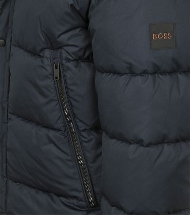 BOSS Omaris frakk marineblå