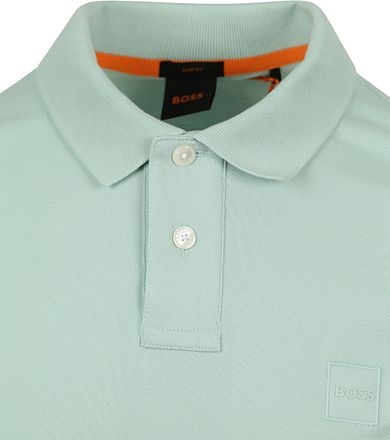 BOSS Passenger Polo Shirt Turquoise