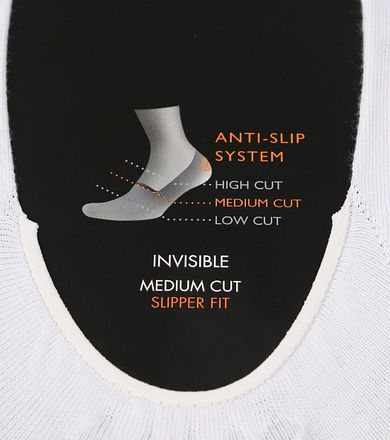 FALKE Step Sneakersockor Invisible Vit